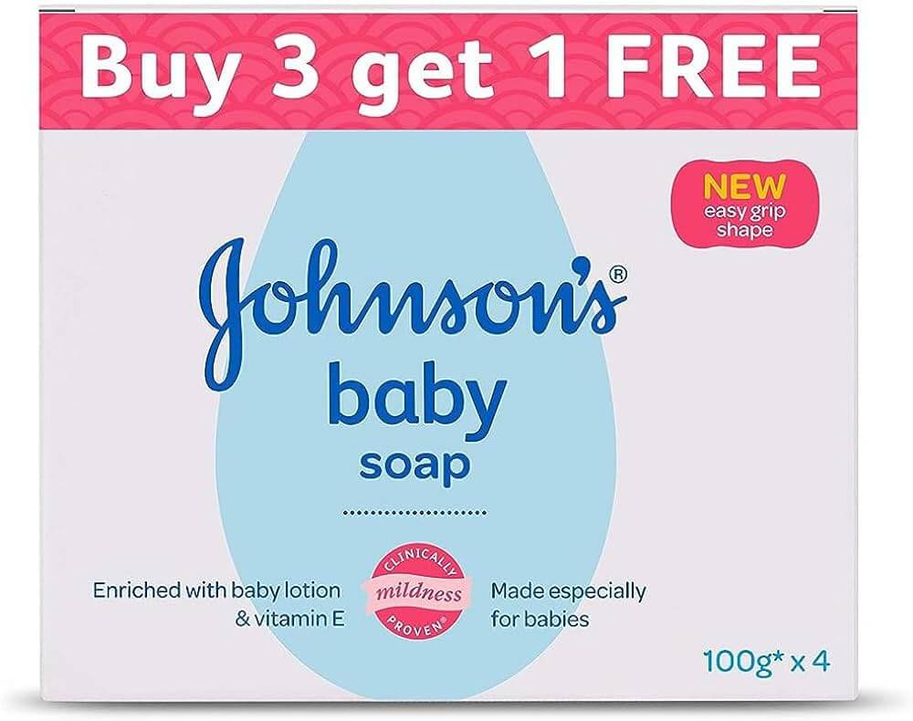 Johnson's Baby Bar Soap 100g